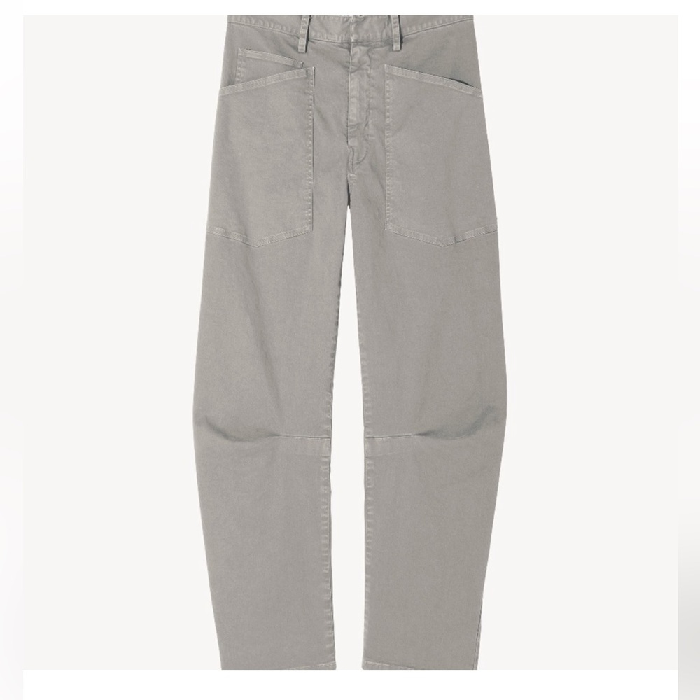 Nili Lotan Gray Shon Pants Size 10 NWT